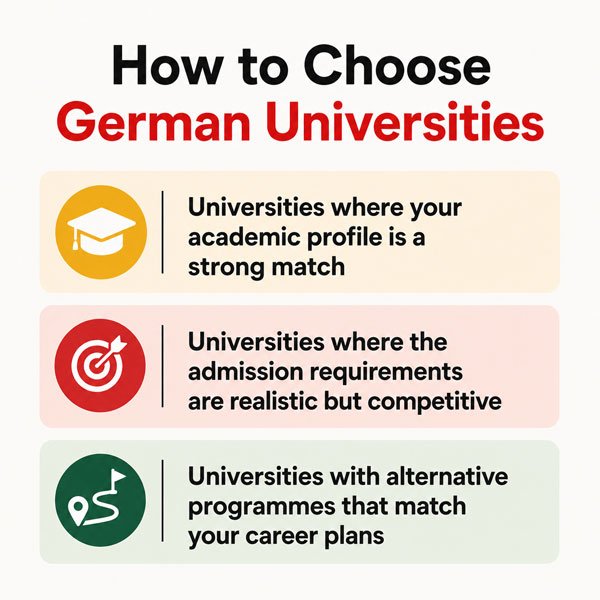 How to Choose German Universities.