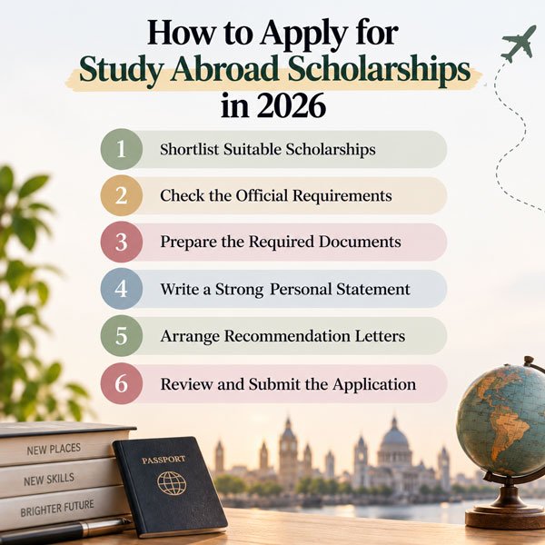 How-to-Apply-for-Study Abroad Scholarships in 2026